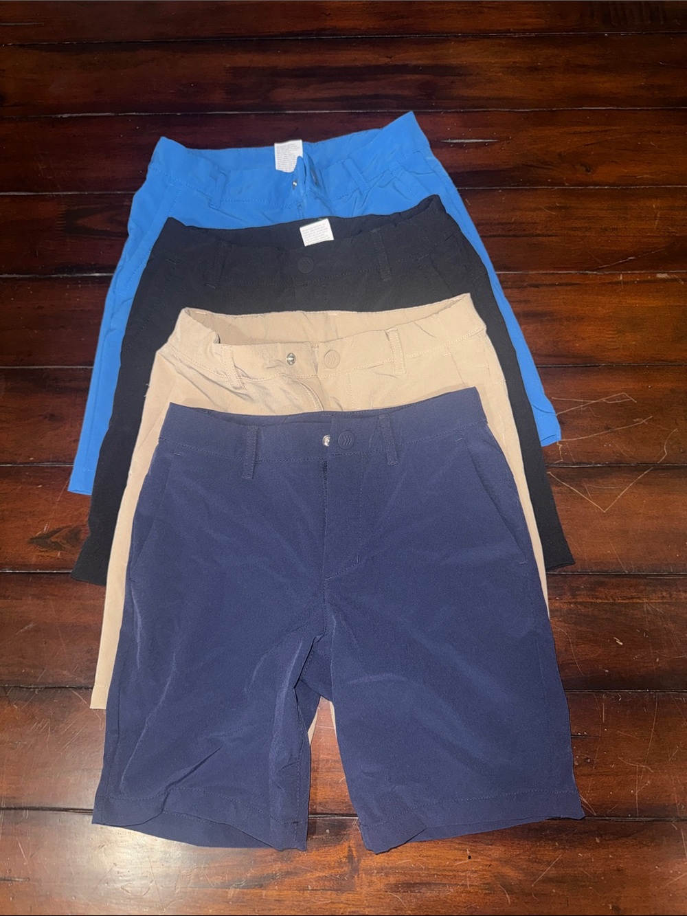 Boy’s Navy, Khaki, Black & Royal Blue Chino Shorts - Classic Summer Staples